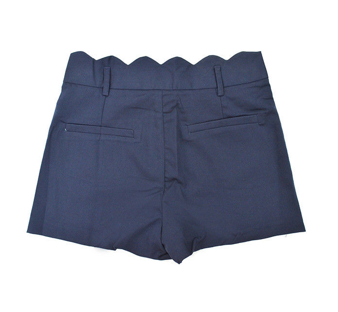 SCALLOP HEM SHORTS - product image  