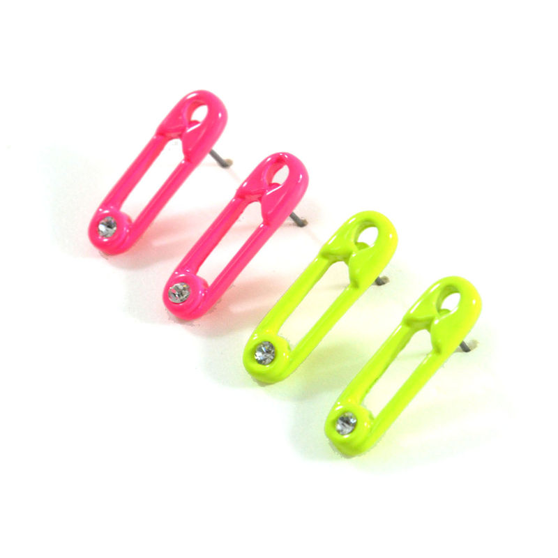 SAFETY PIN EARRINGS - product image  
