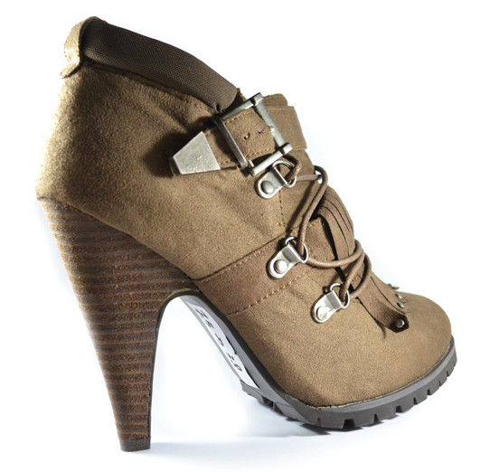 RUFFLE HEELED BOOTS - product image  