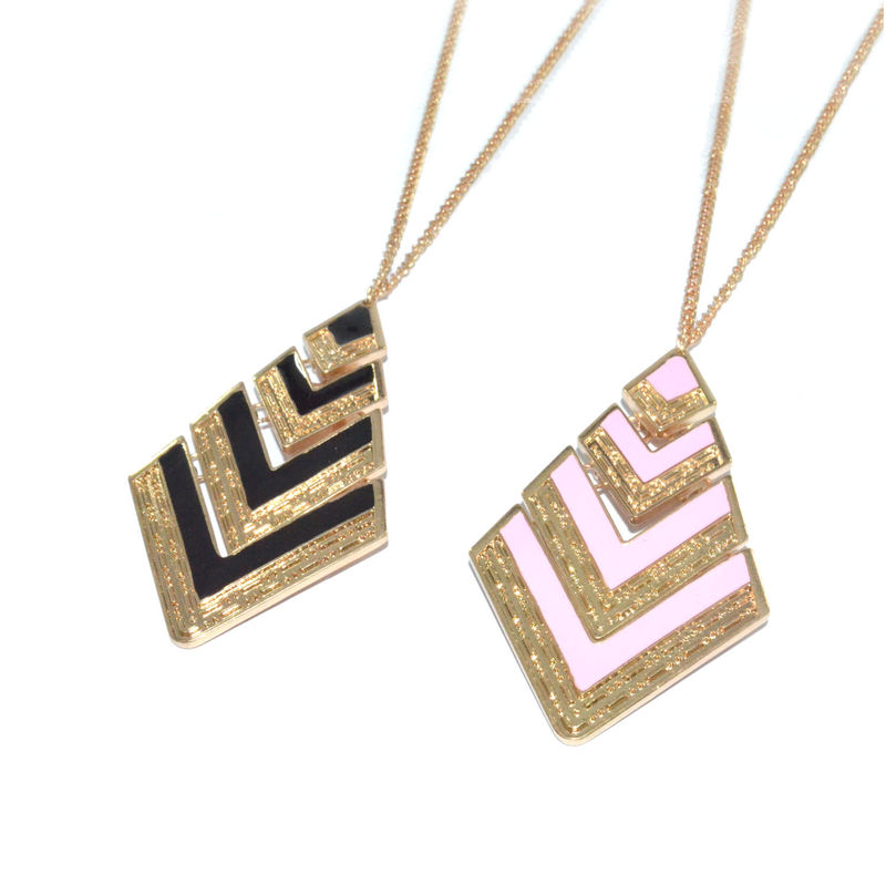 RHOMBUS LAYER NECKLACE - product image  