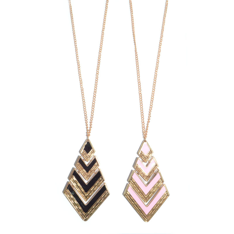 RHOMBUS LAYER NECKLACE - product image  