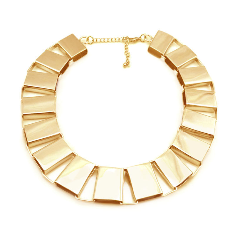 RECTANGULAR CHAIN LINK NECKLACE - product image  