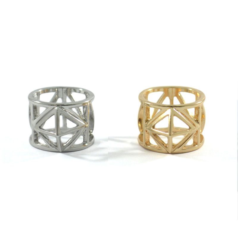 PYRAMID METAL WIRE RING - product image  