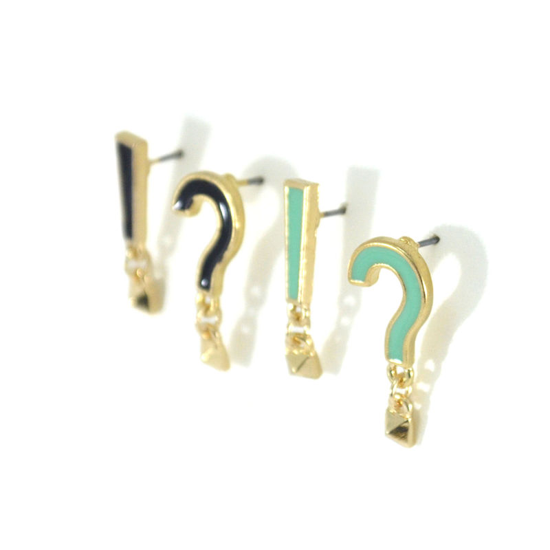 PUNCTUATION MARK EARRINGS - product image  