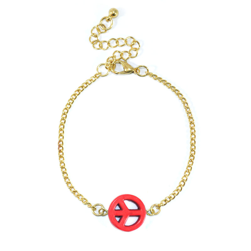 PEACE CHARM BRACELET - product image  