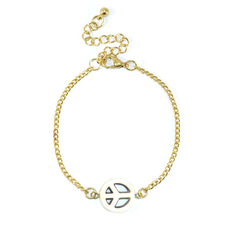 PEACE CHARM BRACELET - product image  