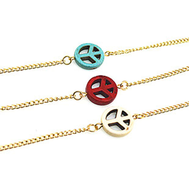 PEACE CHARM BRACELET - product image  