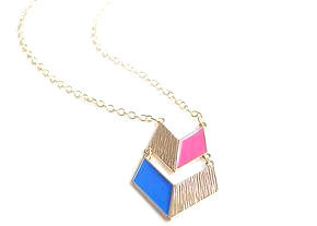 PASTEL MEDALLION NECKLACE - product image  