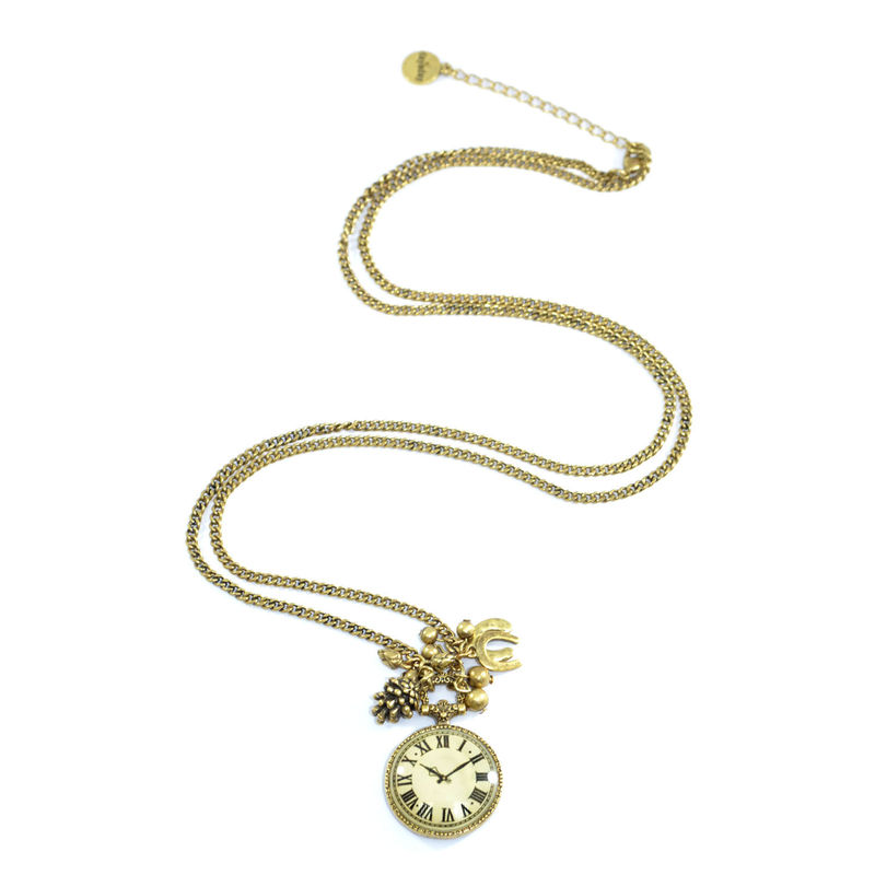 MULTI VINTAGE STYLE CHARMS NECKLACE - product image  