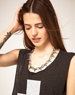 MULTI SPIKE NECKLACE - product image  