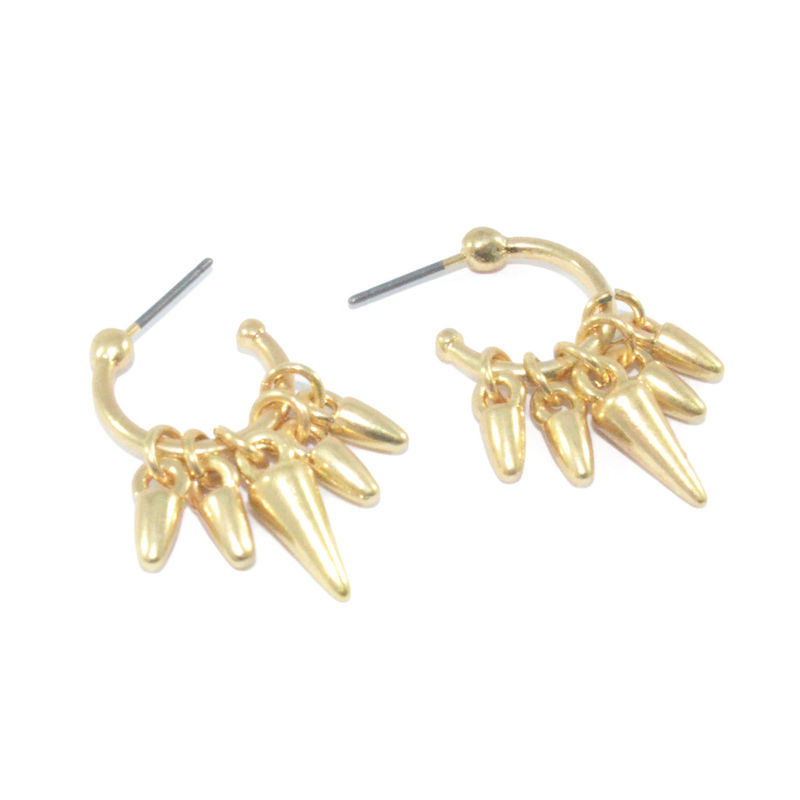MULTI SPIKE DROP EARRINGS - product image  