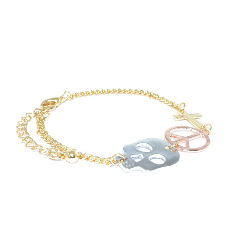 MULTI PENDANT CHAIN BRACELET - product image  