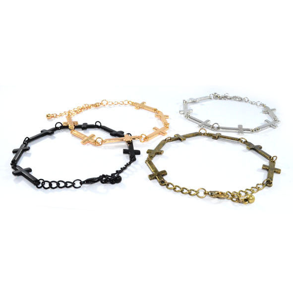 MULTI MINI CROSS BRACELET - product image  