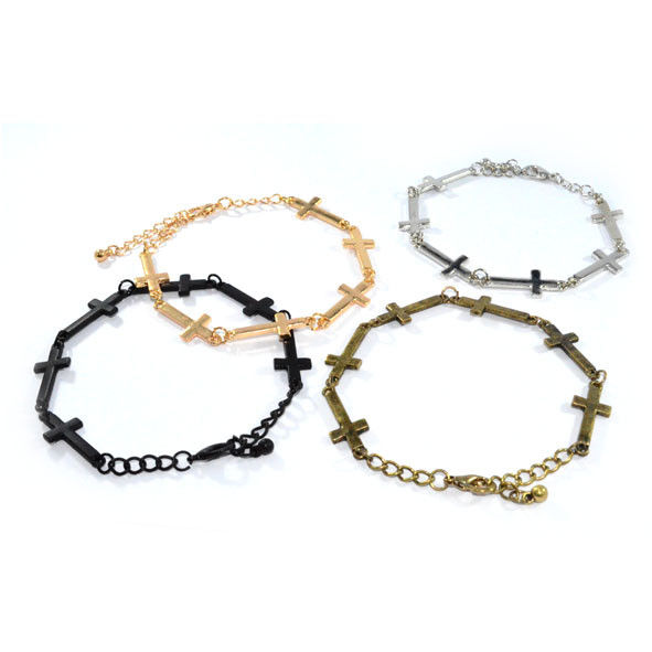 MULTI MINI CROSS BRACELET - product image  