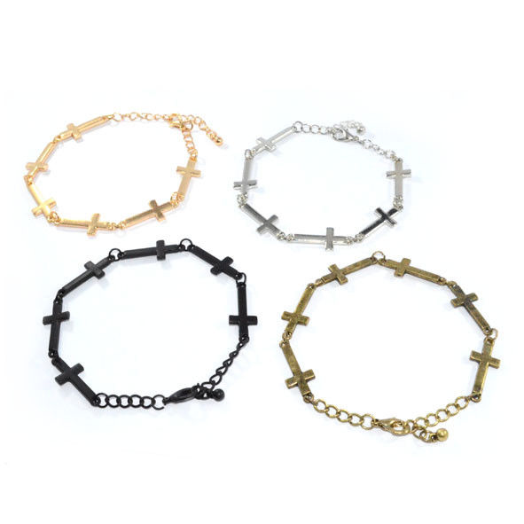 MULTI MINI CROSS BRACELET - product image  