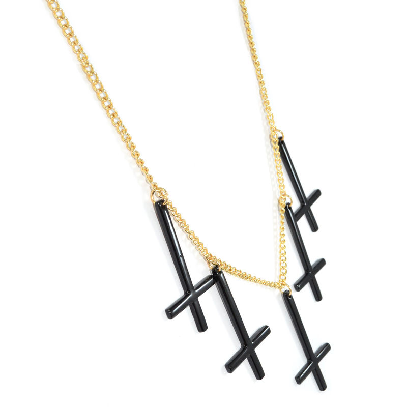 MULTI CROSS NECKLACE - product image  