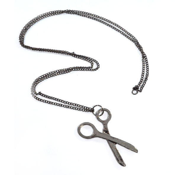 MULTI CHAIN SCISSORS NECKLACE - product image  