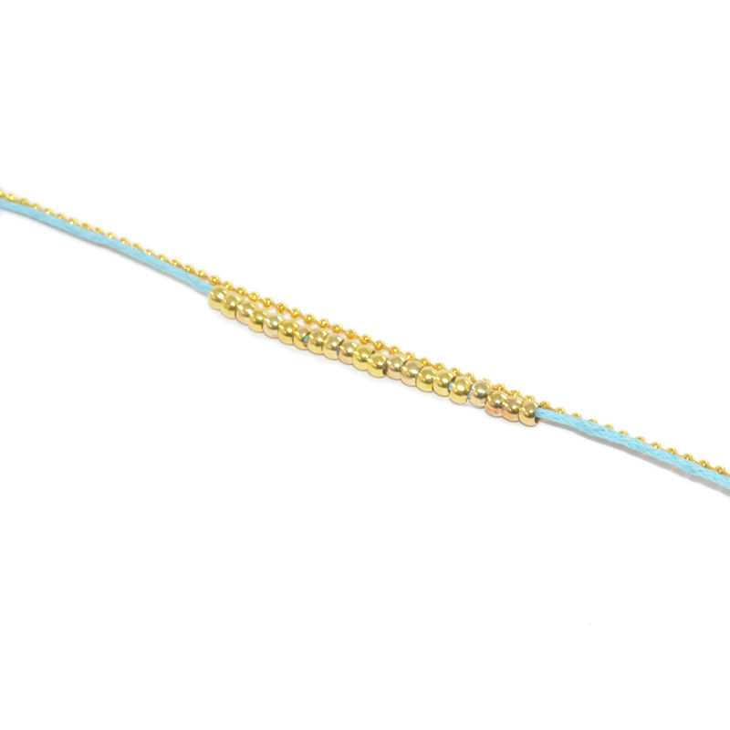 MULTI BEAD CHARMS BRACELET - product image  