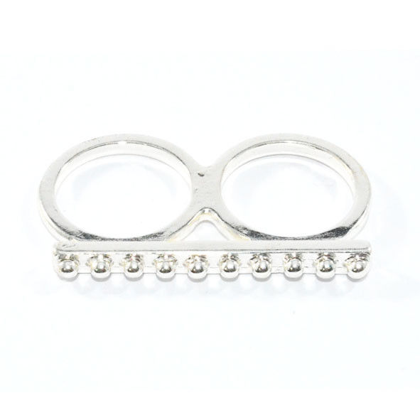 MINIMAL STUD DOUBLE RING - product image  