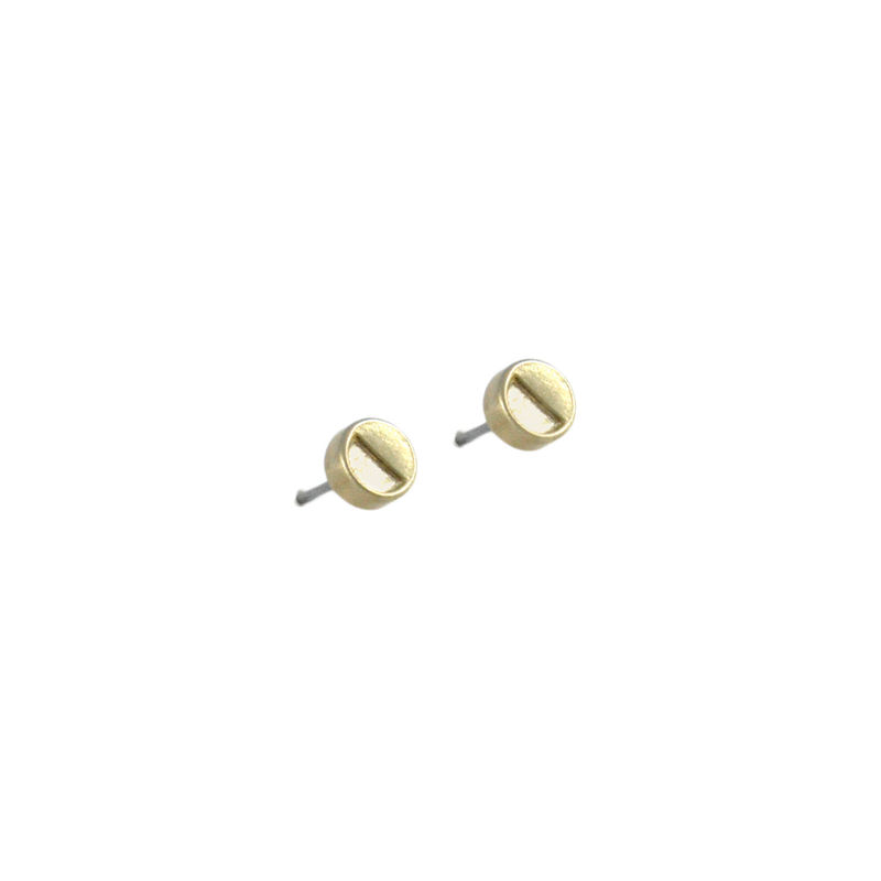 MINIMAL SEMI CIRCLE EARRINGS - product image  