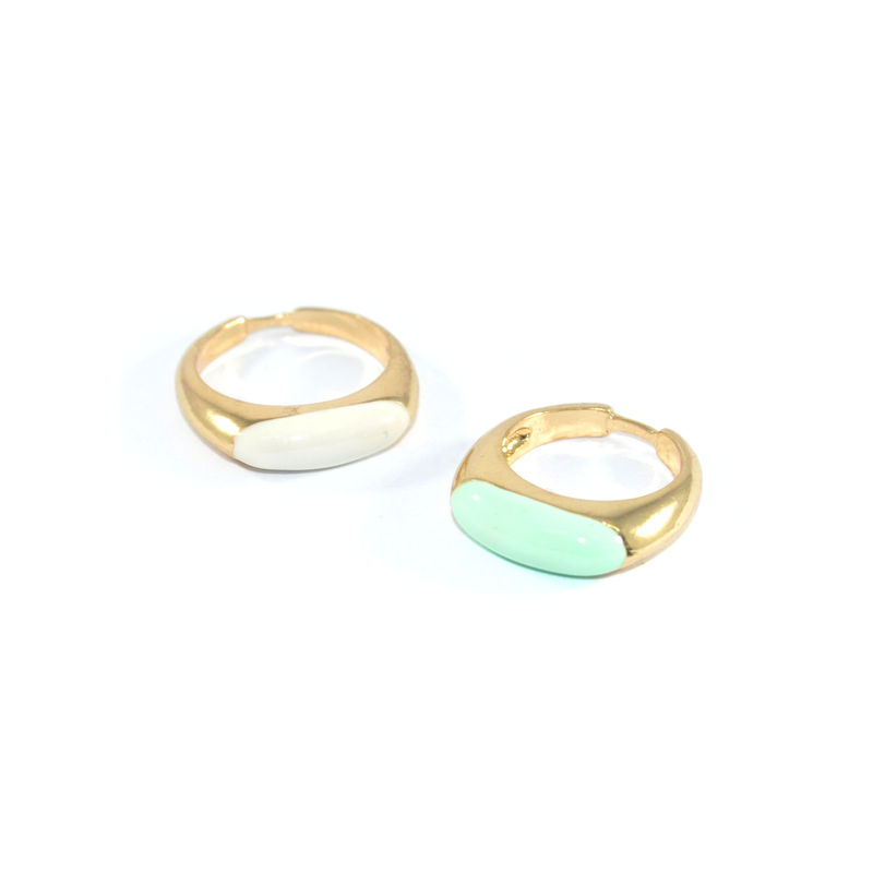MINIMAL OVAL GEM RING - product image  