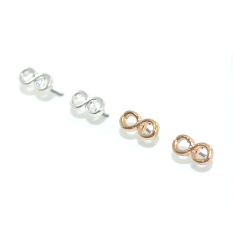 MINI INFINITY EARRINGS - product image  