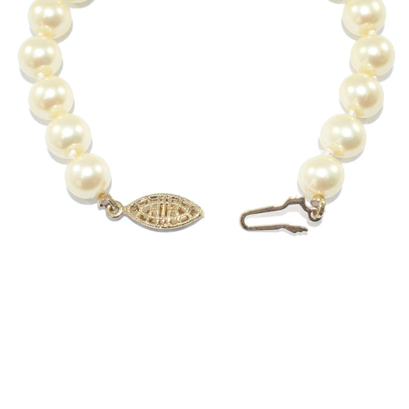 MILKY WHITE PEARL BRACELET - product image  