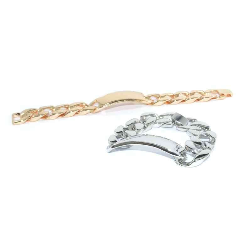 METALLIC CHAIN PENDANT BRACELET - product image  