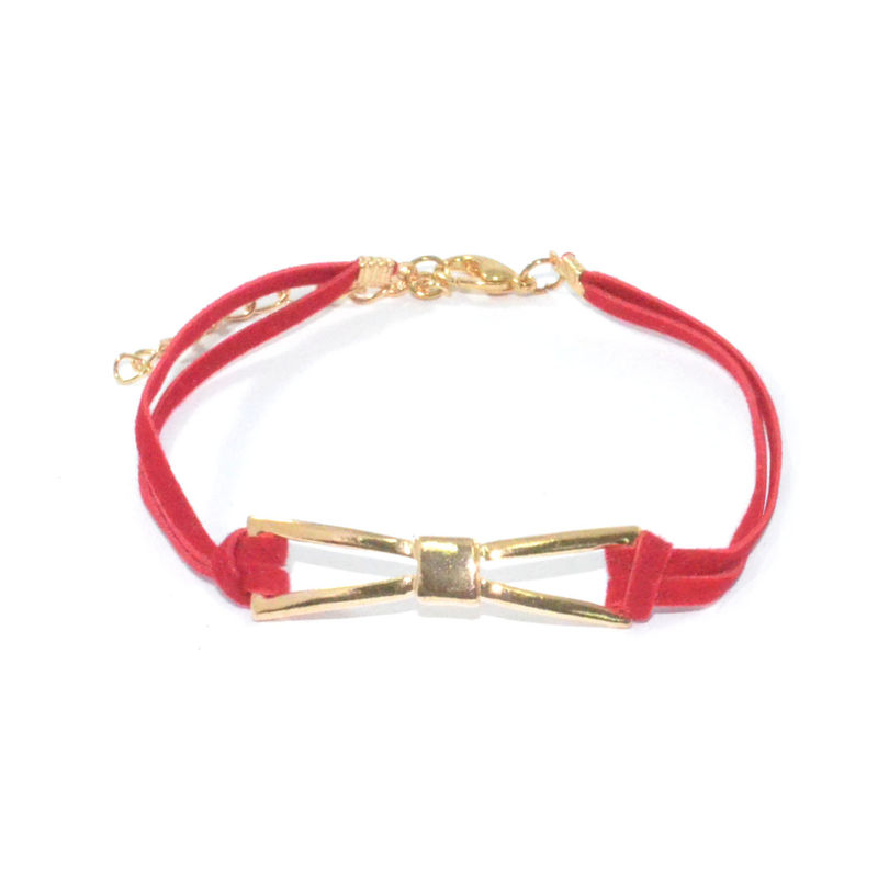 METALLIC BOW BRACELET - product image  