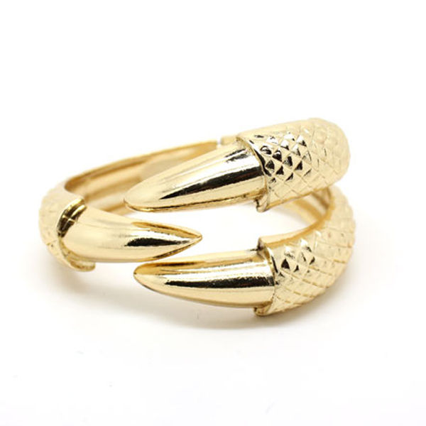 METALLIC ANIMAL CLAW BANGLE - product image  