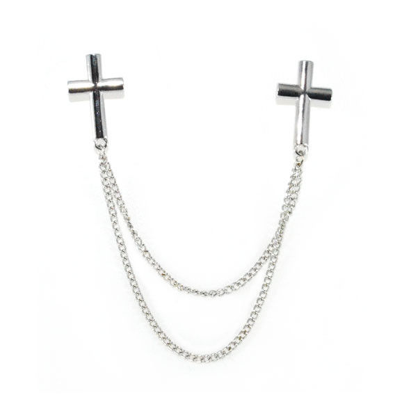 METAL CROSS COLLAR NECKLACE - product image  