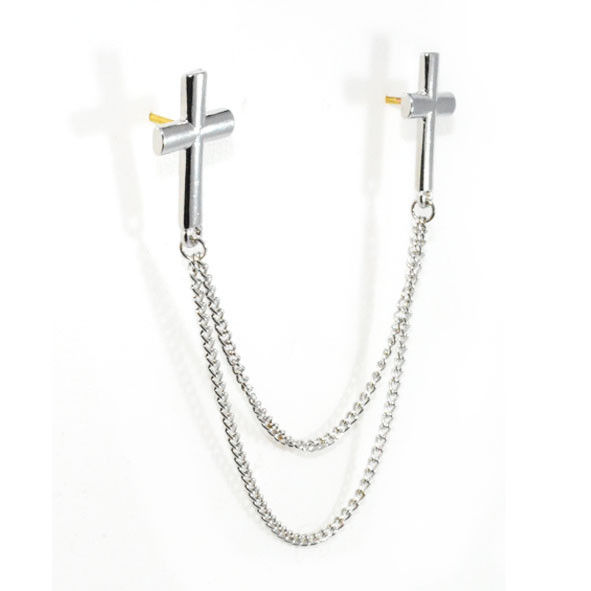 METAL CROSS COLLAR NECKLACE - product image  