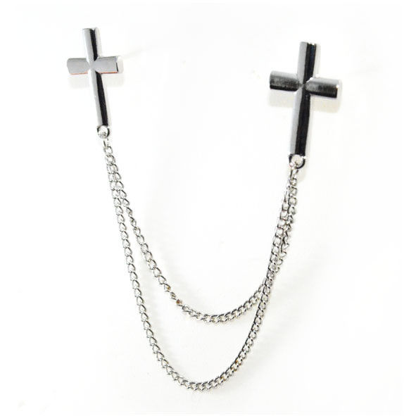 METAL CROSS COLLAR NECKLACE - product image  