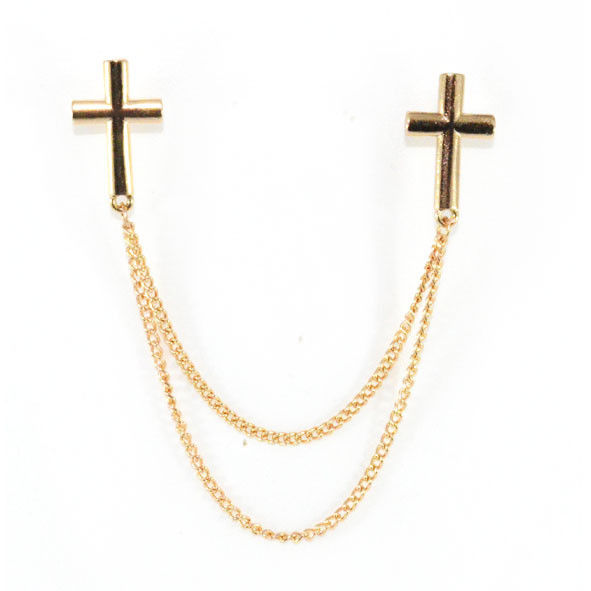 METAL CROSS COLLAR NECKLACE - product image  