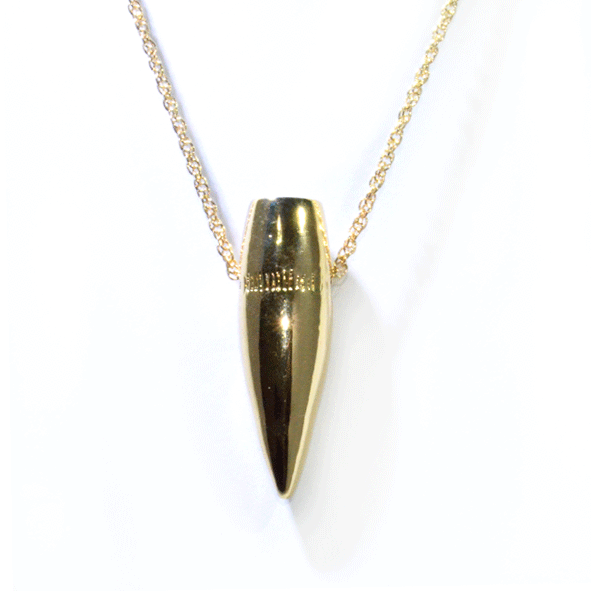 METAL BULLET NECKLACE - product image  