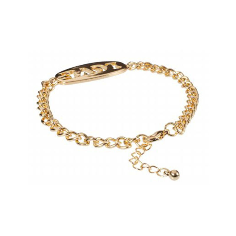 MESSAGE PENDANT CHAIN BRACELET - product image  