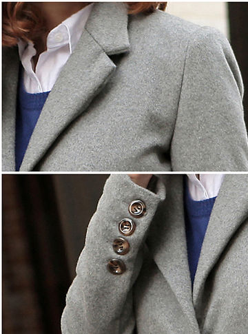 LONG LAPEL COAT - product image  