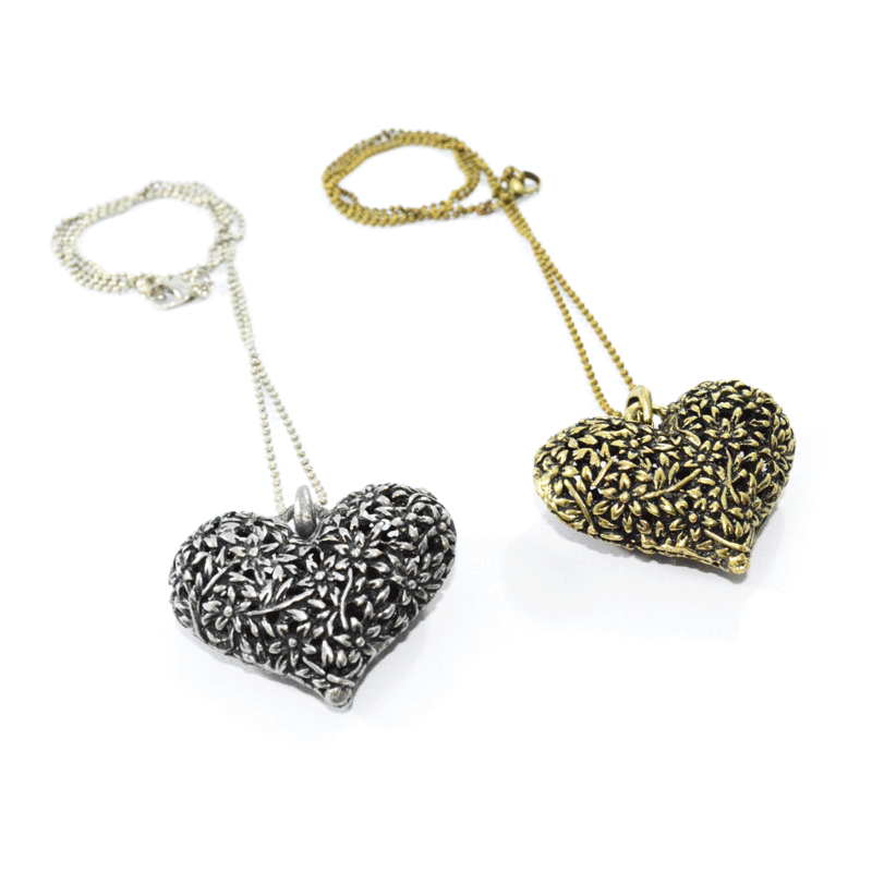 LONG HEART NECKLACE - product image  