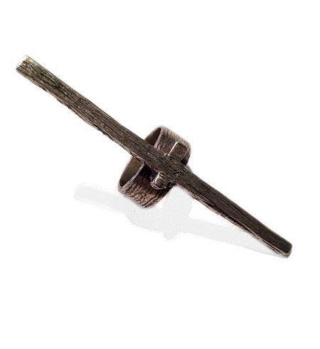 LONG CROSS RING - product image  