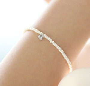 LITTLE PEARL WITH CRYSTAL BRACELET - product image  