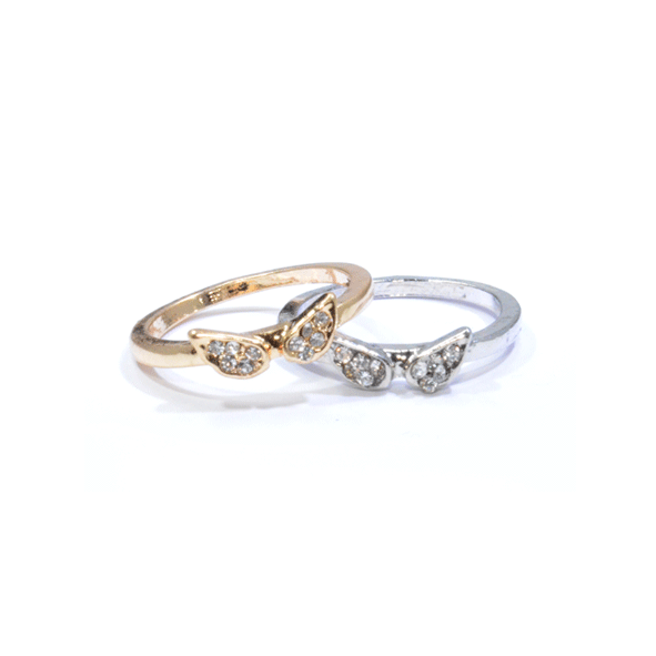 LITTLE CRYSTAL WING RING - product image  