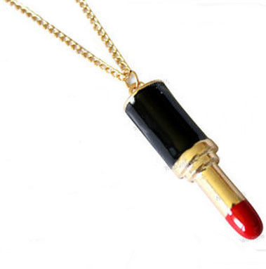 LIPSTICK,NECKLACE