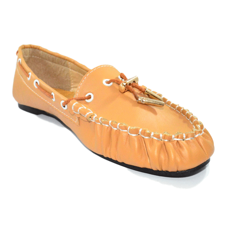 LIGHT BROWN LOAF SHOES - product image  