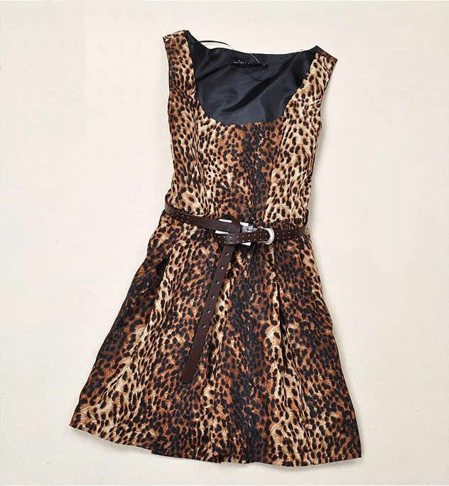 LEOPARD PARTY DRESS - product image  