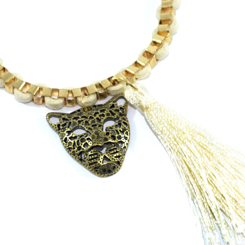LEOPARD CHAIN BRACELET - product image  