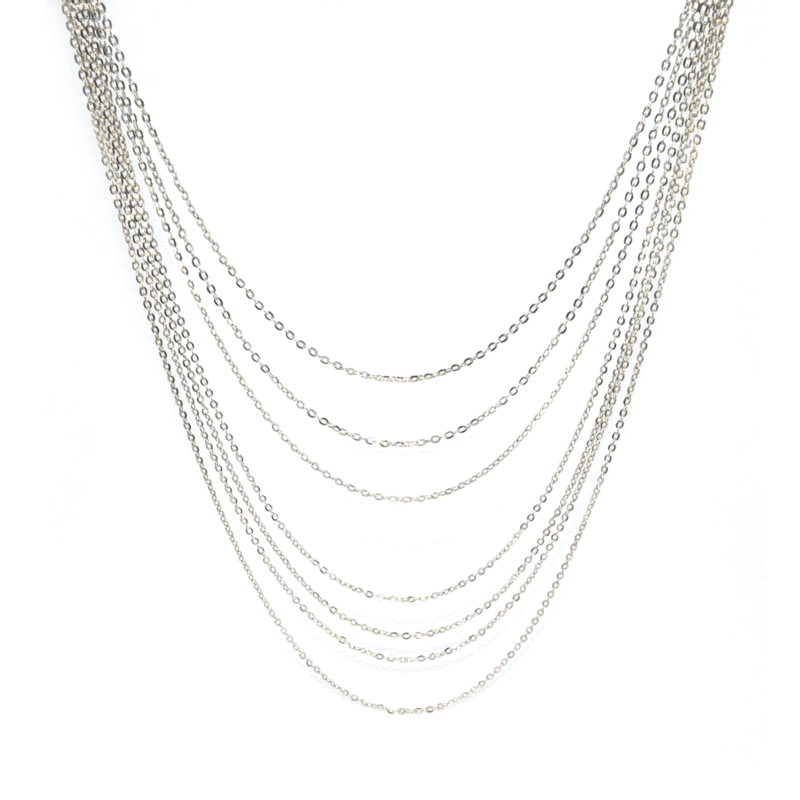LAYERED CHAINS NECKLACE - product image  