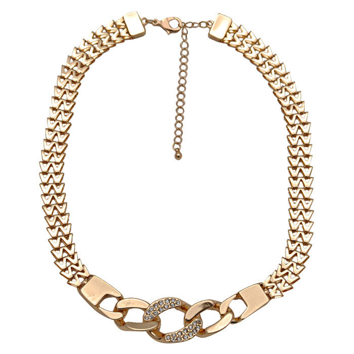 WOVEN CHAIN PENDANT NECKLACE - product image  