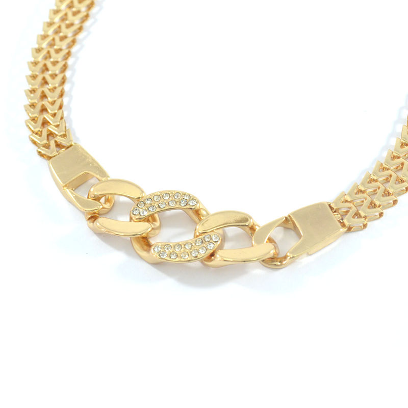 WOVEN CHAIN PENDANT NECKLACE - product image  