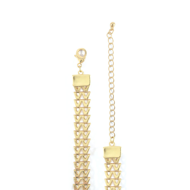 WOVEN CHAIN PENDANT NECKLACE - product image  