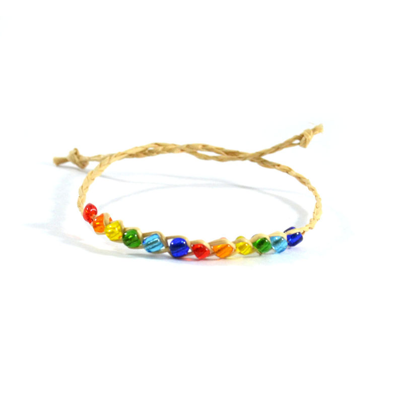 WOVEN BEADED BRACELET - product image  